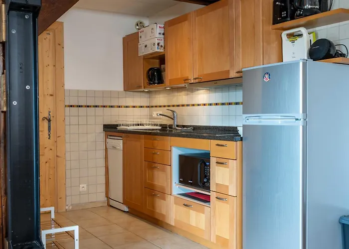 1bdr 4p With Balcony And Parking- Apartmán Megève